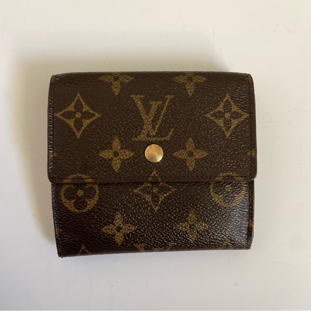 Louis Vuitton Monogram Portefeiulle Elise Trifold Wallet